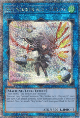 Sky Striker Ace - Hayate  (New Art) - RA04-EN073 - (Quarter Century Secret Rare) - 1st Edition